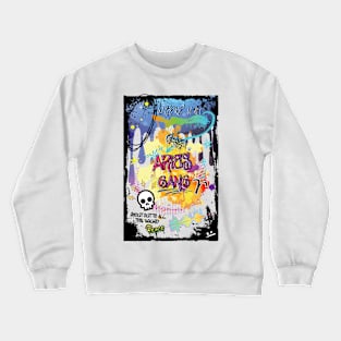 Zodiac Majesty Aries Graffiti Crewneck Sweatshirt